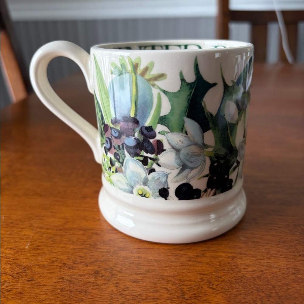 Emma Bridgewater Winter Paperwhites Half-Pint Mug